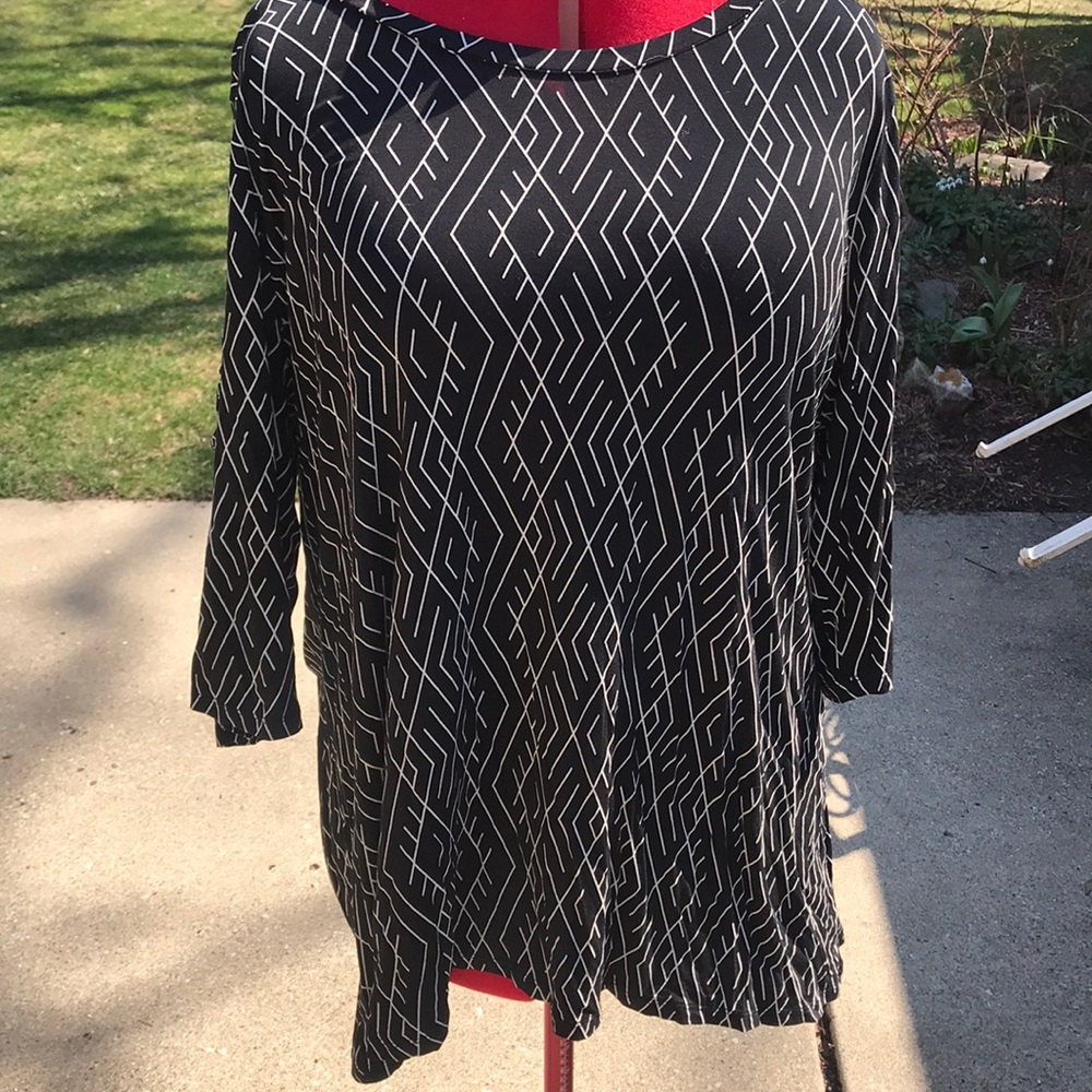 Brand new black knit top by Prescott